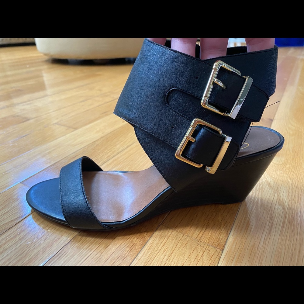 COPY - Jessica Simpson Walline - Black Nappa Ange…
